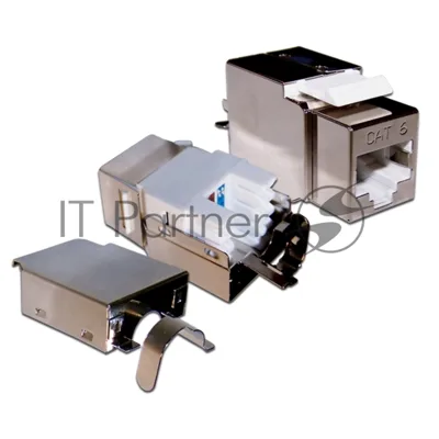 Модуль Keystone, RJ45, кат.6, STP, 180 градусов