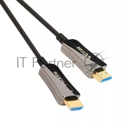 Активный оптический кабель HDMI 19M/M,ver. 2.0, 4K@60 Hz 40m VCOM