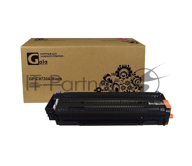 Картридж лазерный GalaPrint GP C9730A черный (13000 стр) для HP Color LaserJet 5500