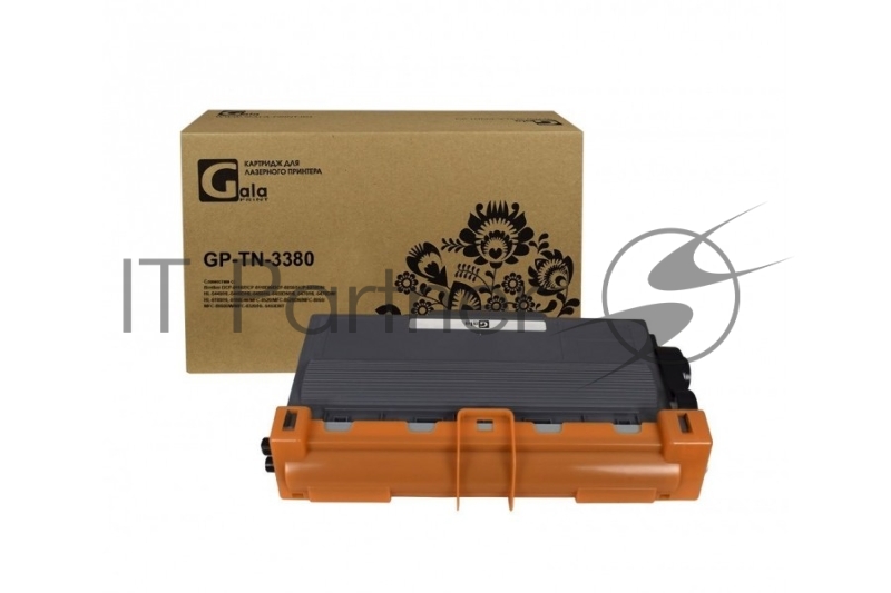Картридж лазерный GalaPrint GP TN-3380 черный (8000 стр.) для Brother DCP-8110/DCP-8250/HL-5440/HL-5450/HL-5470/HL-6180/MFC-8520/MFC-8950