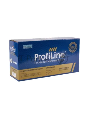Картридж лазерный ProfiLine совместимый Q5949A/7553A/708/715 для HP 1160/1320/3390/P2010/P2014/P2015/M2727/Canon LBP-3300/3310/3370 2500к