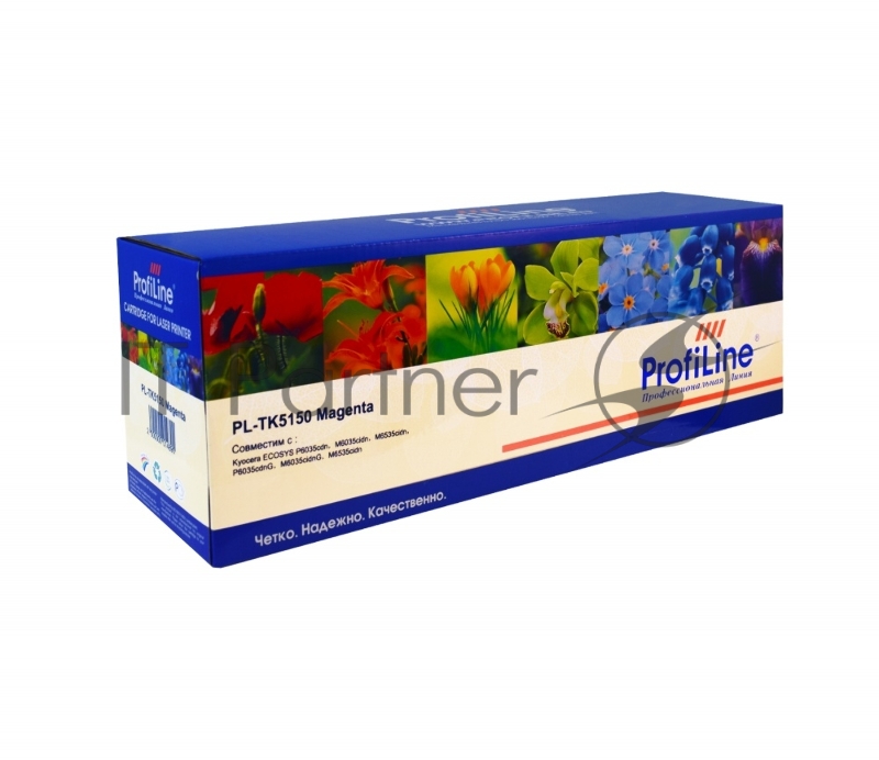 Картридж лазерный ProfiLine совместимый TK-5150M для Kyocera Mita ECOSYS M6035/M6530/M6535/P6035 пурпурный 10000к + бункер