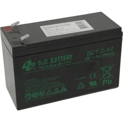 Батарея для ИБП B.B.Battery BC 7.2-12 (12V 7.2Ah)