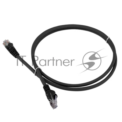 Патч-корд LANMASTER LSZH UTP cat.5e, 5.0 м, черный