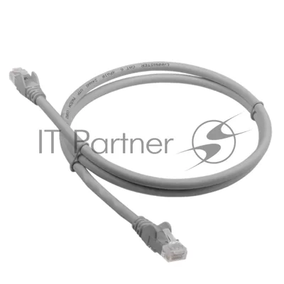 Патч-корд LANMASTER LSZH UTP кат.6, 1.5 м, серый