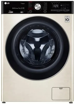 Стиральная машина LG F2V5HS9B бежевый, загрузка фронтальная 7 кг, 1200 об/мин, класс: А