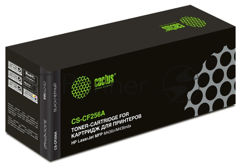 Картридж лазерный Cactus CS-CF256A черный (7400 стр.) для HP LJ MFP M436n/M436nda