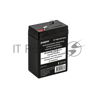 Батарея для ИБП ExeGate DT 606 (6V 6Ah), клеммы F1