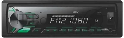 Автомагнитола ACV AVS-811G, 1 DIN, USB Type-A, AUX