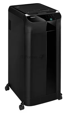 Шредер Fellowes AutoMax 600M черный (секр.P-5)/фрагменты/600лист./83лтр./скрепки/скобы/пл.карты