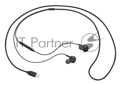 Гарнитура вкладыши Samsung EO-IC100 1.2м черный проводные в ушной раковине