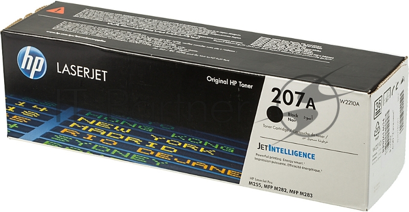 Картридж лазерный HP 207A черный (1350 стр)