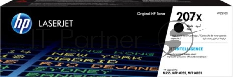 Картридж лазерный HP 207X черный (3150 стр)