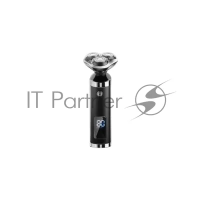 Электробритва Centek CT-2175 (черный) ротор 4D, влажное бритье, 3 плав.головки, USB, зарядка 1 час, подставка