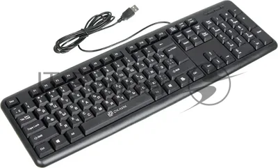 Клавиатура Oklick 180V2 проводная, USB Type-A, чёрный