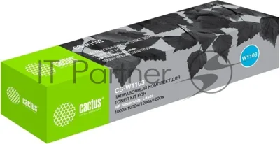 Картридж лазерный Cactus CS-W1103 черный (2500 стр.) для HP Neverstop Laser 1000/1200