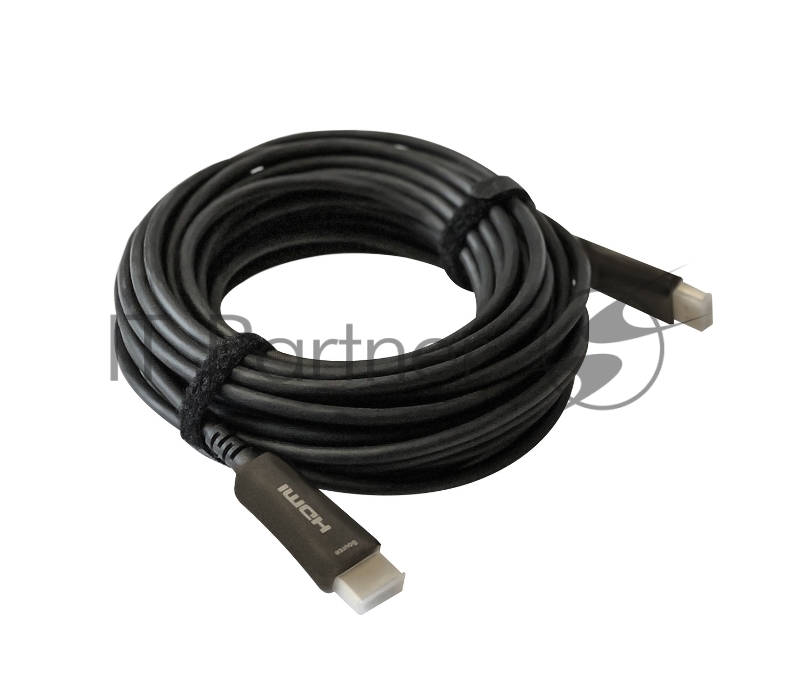 Кабель аудио-видео Digma HDMI 2.0 AOC HDMI (m)/HDMI (m) 30м. позолоченные контакты черный
