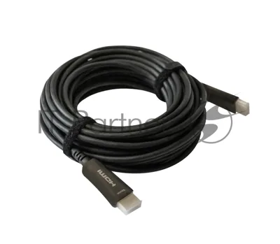 Кабель аудио-видео Digma HDMI 2.0 AOC HDMI (m)/HDMI (m) 30м. позолоченные контакты черный