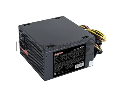 Блок питания ExeGate XP550(EX282070RUS-S), 550Вт, 120мм, черный