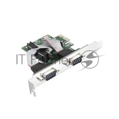 Контроллер ExeGate EXE-307 PCI-E, 2*COM port (OEM)