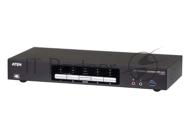 Переключатель-KVM USB 4PORT DUAL-DP CS1944DP-AT-G ATEN