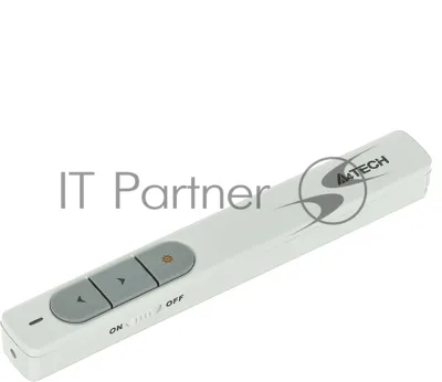 Презентер беспроводной A4Tech LP15 белый, радиоканал, USB, кнопки - 3