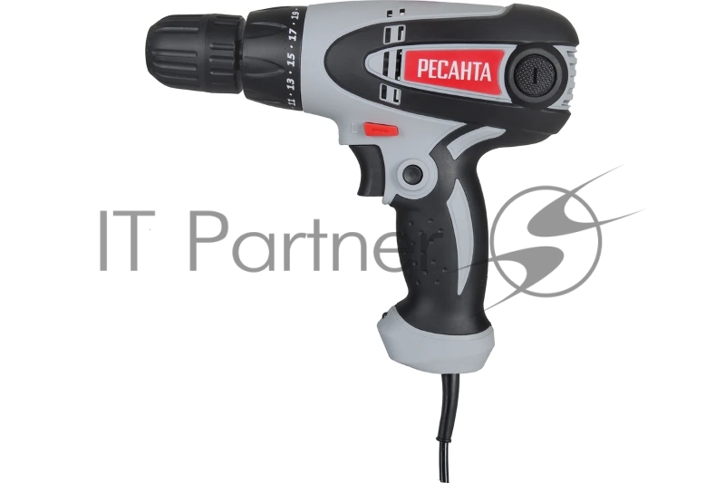 Дрель-шуруповерт Ресанта СШ-550-1, 550 Вт, 25 Нм, щеточный
