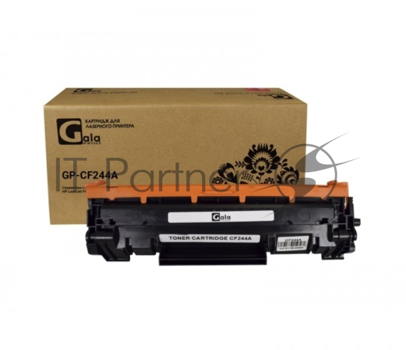 Картридж лазерный GalaPrint GP-CF244A (№44A) черный (1000 стр.) для HP LaserJet Pro M28a/M28w/M15a/M15w
