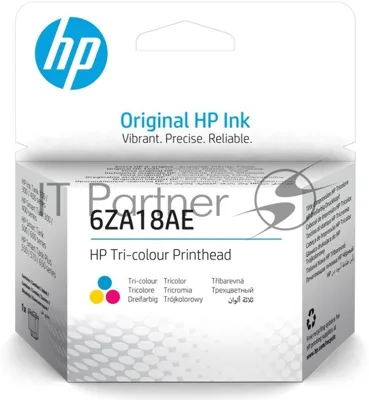 Печатающая головка HP 6ZA18AE многоцветный для HP InkTank 100/300/400 SmartTank 300/400/500/600 SmartTankPlus 550/570/650