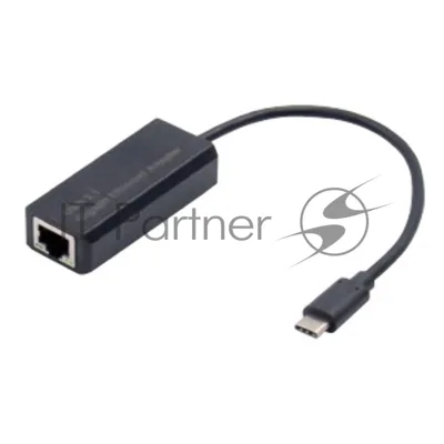 Кабель-адаптер ExeGate EX283721RUS EXE-736 USB3.0 Type-C --> UTP 1000Mbps AX88179