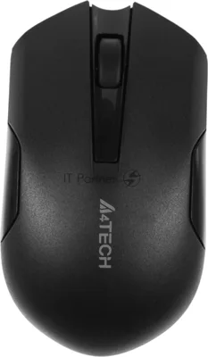 Мышь беспроводная A4Tech G3-200NS черный, 1200 dpi, радиоканал, USB, кнопки - 3