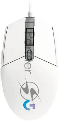 Мышь проводная Logitech G102 LIGHTSYNC белый, 8000 dpi, USB, кнопки - 6