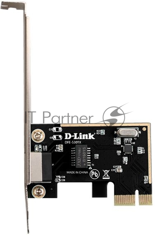 Сетевой адаптер D-Link DFE-530TX/E1A Сетевой PCI Express адаптер с 1 портом 10/100Base-TX (OEM)