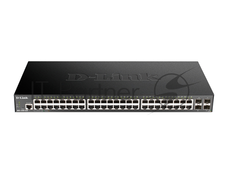 Коммутатор D-Link DGS-1250-52X/A1A, 48×1 Гбит/с + 4×10 Гбит/с SFP+, управляемый
