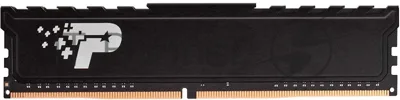 Оперативная память Patriot Signature Premium, DDR4, 32Gb (2x16 GB), 2666 MHz, CL19, DIMM, радиатор, черный