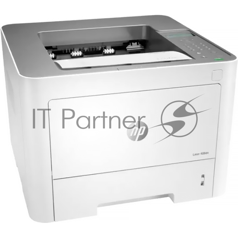 Принтер лазерный HP Laser 408dn (7UQ75A), A4, ч/б, печ. до 40 стр/мин., 1200 x 1200 dpi, USB, RJ-45