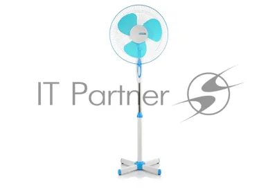 Вентилятор Centek CT-5015 Blue синий, напольный, 50 Вт, 3 скорости, 40 см