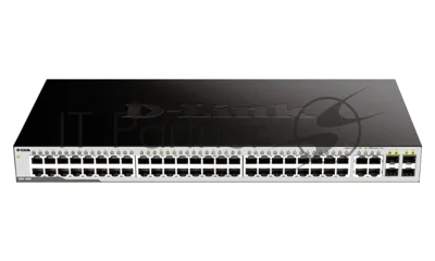 Коммутатор D-Link DGS-1052/A1A, 48×1 Гбит/с, неуправляемый