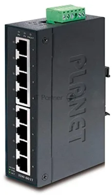 Коммутатор PLANET ISW-801T, 8×100 Мбит/с, неуправляемый