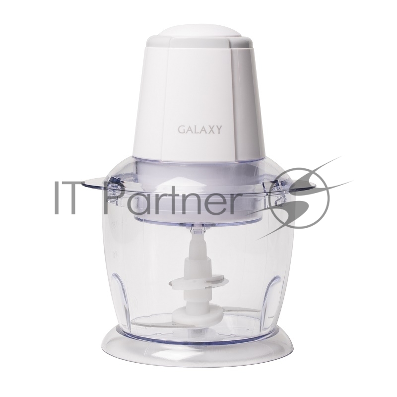 Измельчитель электрический Galaxy Line GL 2358, белый, пластиковая чаша 0,75 л, 400 Вт, импульсный режим