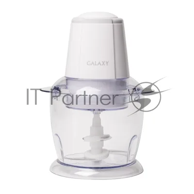 Измельчитель электрический Galaxy Line GL 2358, белый, пластиковая чаша 0,75 л, 400 Вт, импульсный режим