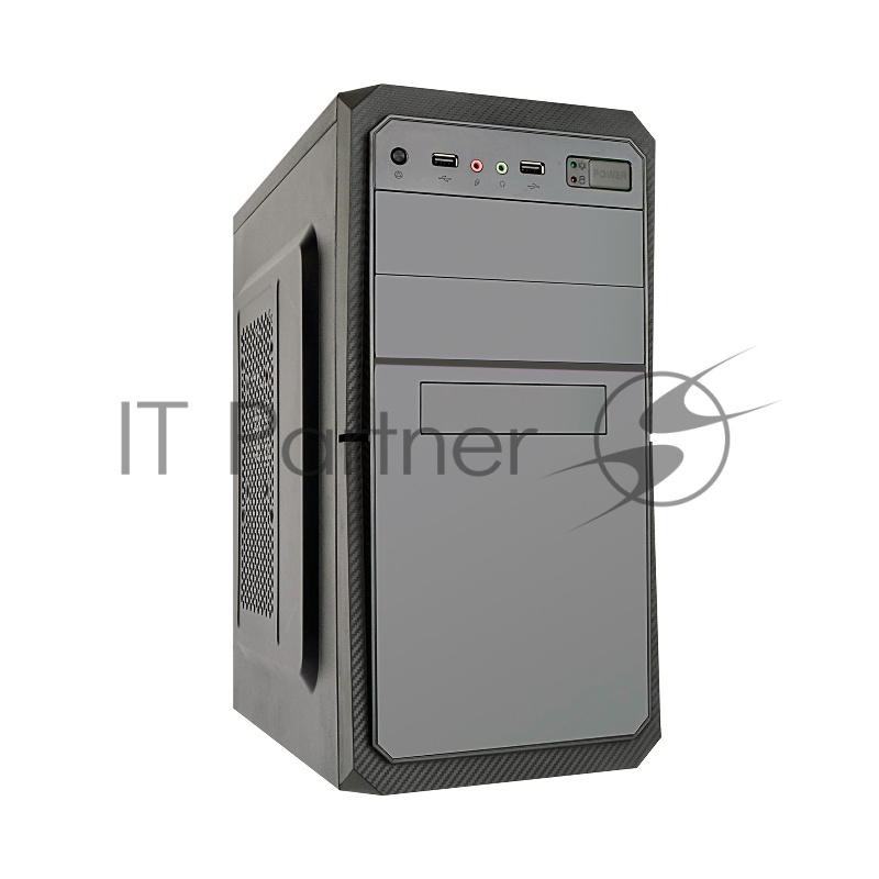 Компьютерный корпус ExeGate EX284023RUS Minitower BA-202 Black, mATX, AA500, 80мм, 2*USB, Audio