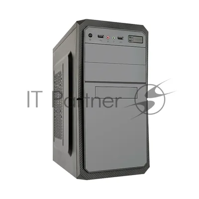 Компьютерный корпус ExeGate EX284024RUS Minitower BA-202 Black, mATX, AA400, 80мм, 2хUSB, Audio