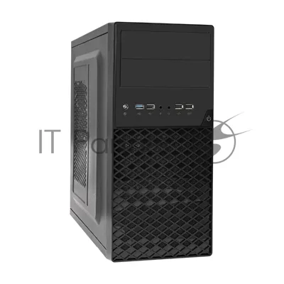 Компьютерный корпус ExeGate EX284032RUS Minitower BA-203U Black, mATX, (без БП), 2хUSB+1хUSB 3.0, Audio