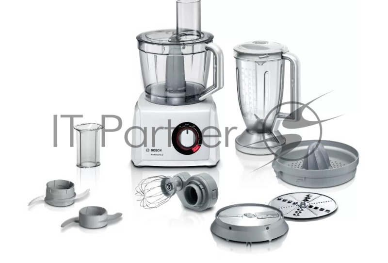 Кухонный комбайн Bosch MC812W620 1100Вт белый