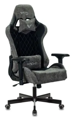 Кресло Бюрократ VIKING 7 KNIGHT B FABRIC черный, ткань, 120 кг, механизм качания