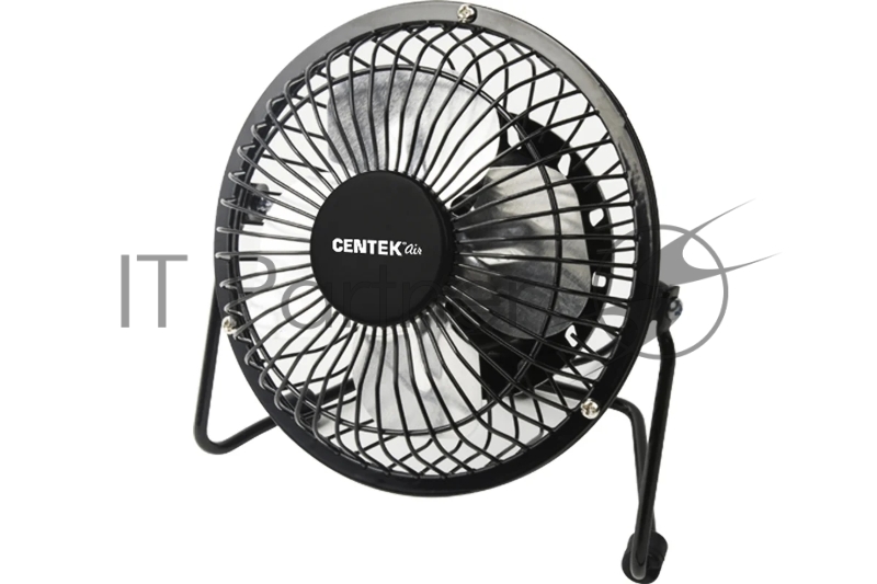 Вентилятор Centek CT-5040 чёрный, настольный, 2.5 Вт, 1 скорость, 10.4 см