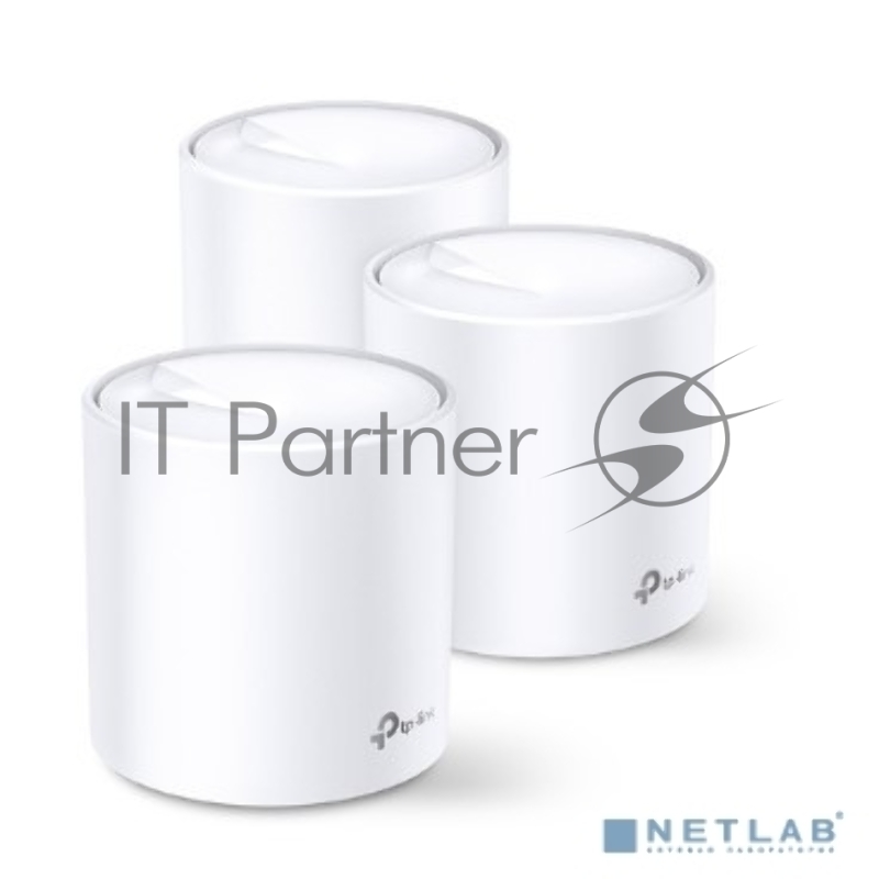Домашняя Mesh Wi-Fi система TP-Link Deco X60(3-pack) AX3000