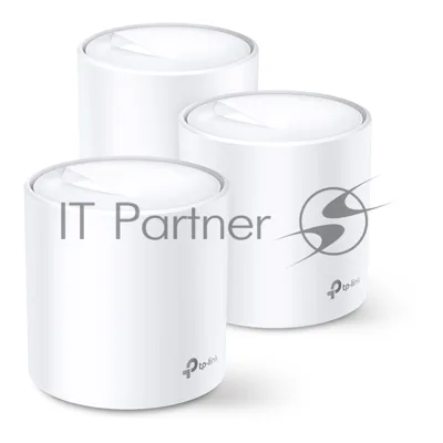 Домашняя Mesh Wi-Fi система TP-Link Deco X20(3-pack) AX1800