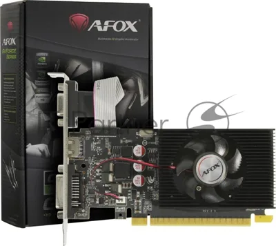 Видеокарта AFOX GeForce GT 730, 4 GB DDR3, 128 bit, HDMI, DVI-D, VGA, GPU 700 MHz